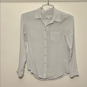 Light Blue Silk Blouse